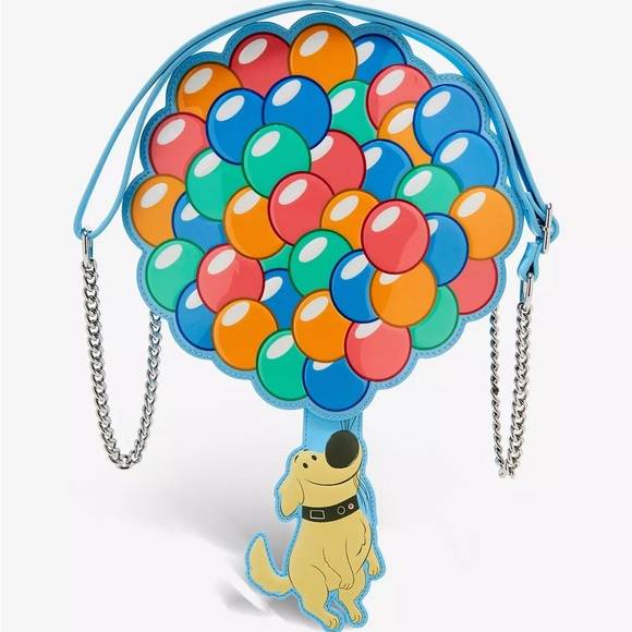Loungefly Handbags - Loungefly Disney Pixar Up Dug Balloons Crossbody Bag — BoxLunch Exclusive